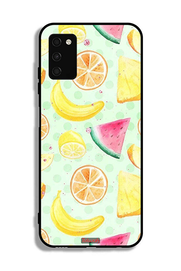 Samsung Galaxy A02s Protective Case Cover Fruits Watercolor Art