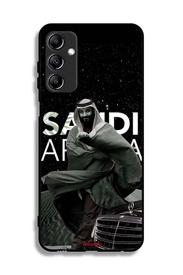 غطاء حماية لهاتف سامسونج جالكسي A24 4G ولي العهد محمد بن سلمان