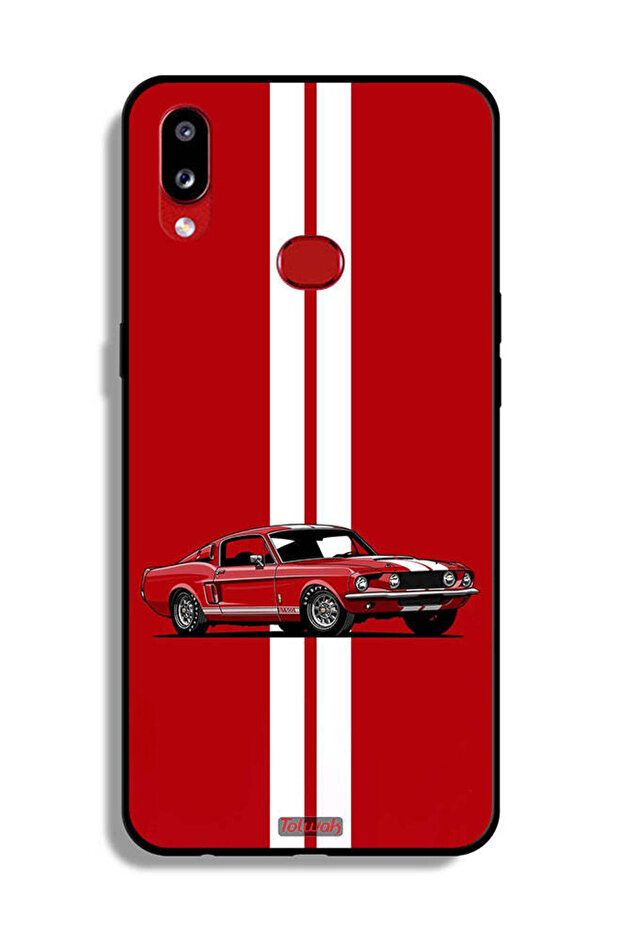 Samsung Galaxy A10s Protective Case Cover Vintage Car Abstract Art