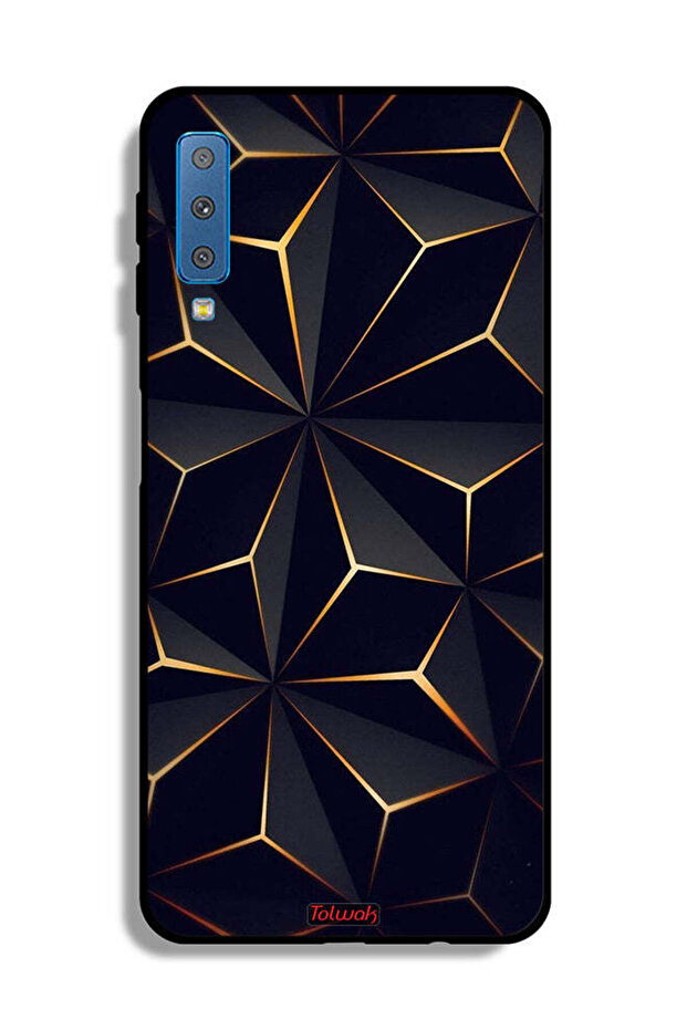 غطاء حماية بنمط لهاتف Samsung Galaxy A7 (2018)