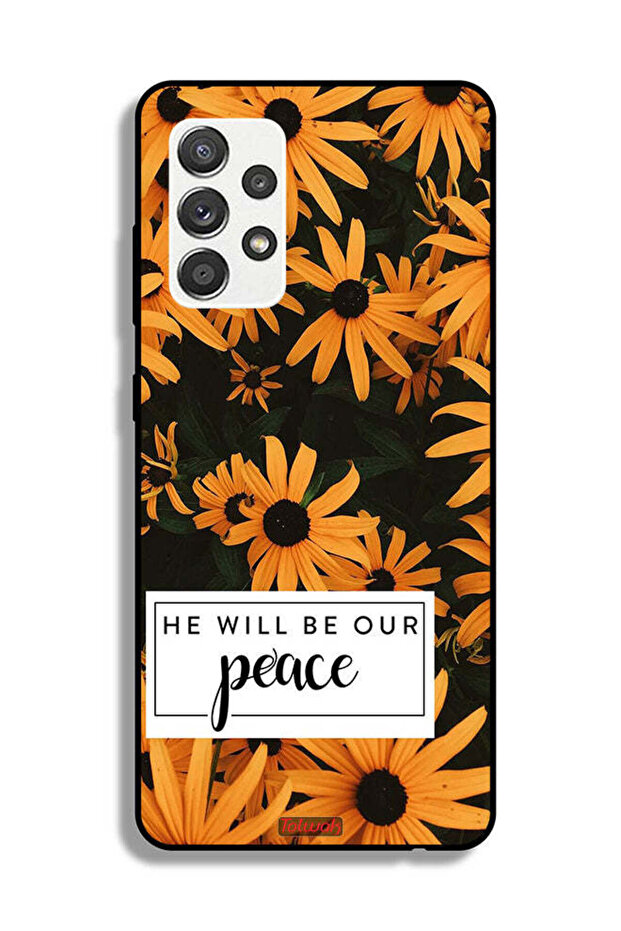 Samsung Galaxy M32 5G Protective Case Cover He Will Be Our Peace