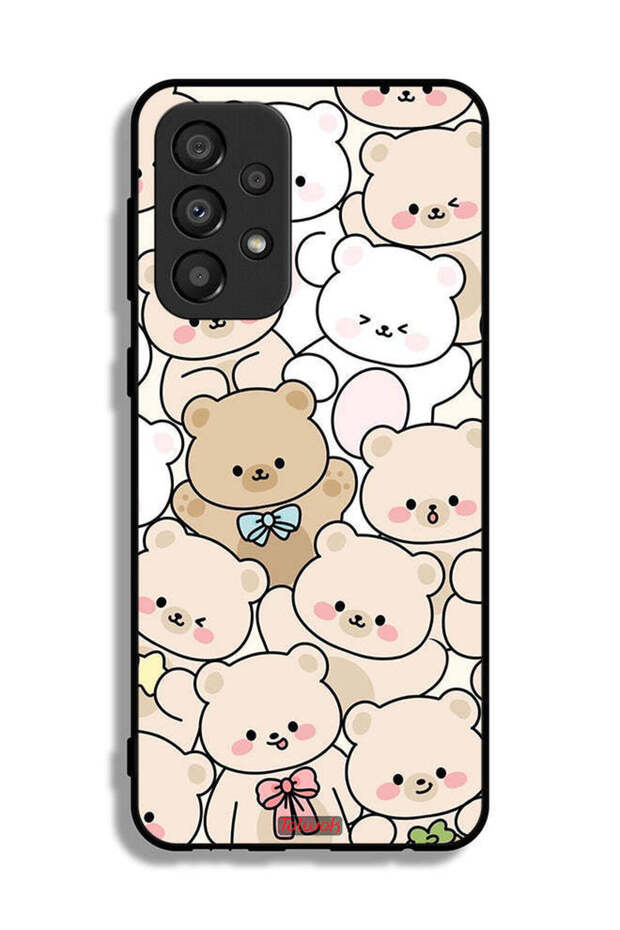 Samsung Galaxy A33 5G Protective Case Cover Bears Pattern