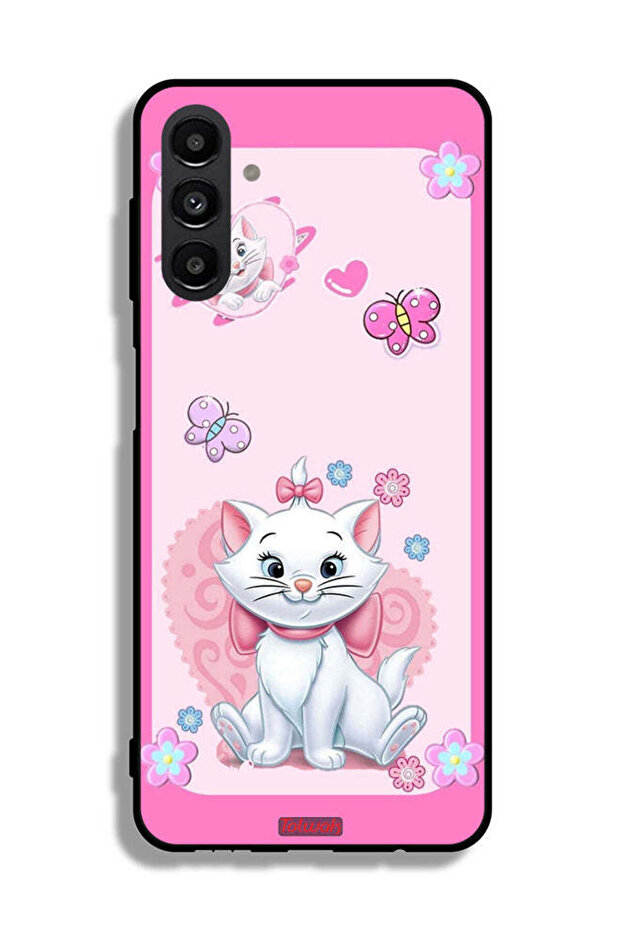 Samsung Galaxy A04s Protective Case Cover Cute Lady Cat