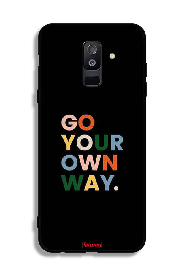 غطاء حماية لهاتف Samsung Galaxy A6 Plus (2018) - انطلق على طريقتك الخاصة