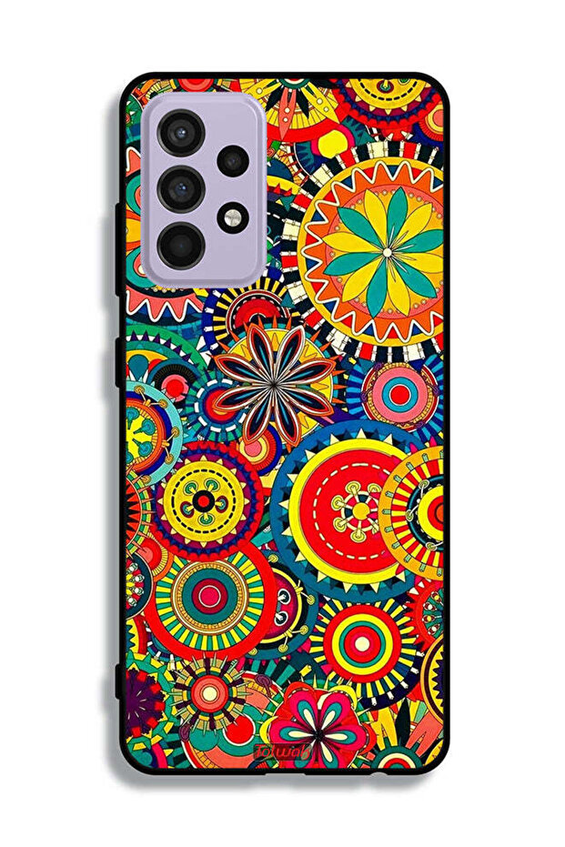 Samsung Galaxy A52s 5G Protective Case Cover Colorful Mandala Pattern