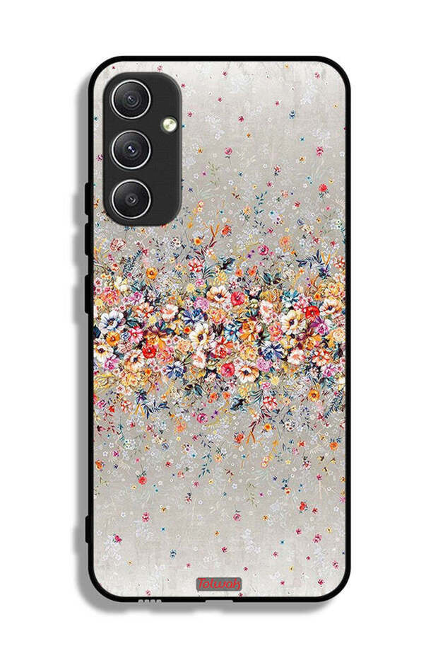 Samsung Galaxy A34 5G Protective Case Cover Small Flowers Abstract Art