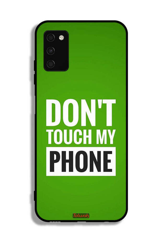 Samsung Galaxy A03s Protective Case Cover Do Not Touch My Phone