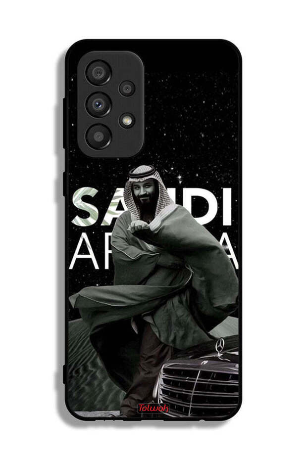 غطاء حماية لهاتف سامسونج جالكسي A33 5G ولي العهد الأمير محمد بن سلمان
