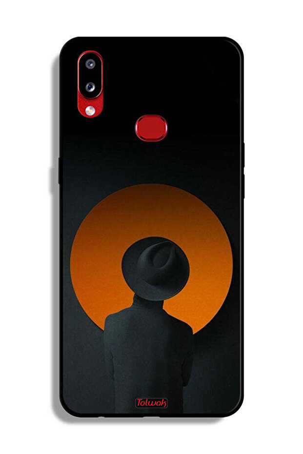 غطاء حماية لهاتف Samsung Galaxy A10s بتصميم قبعة بوي آرت