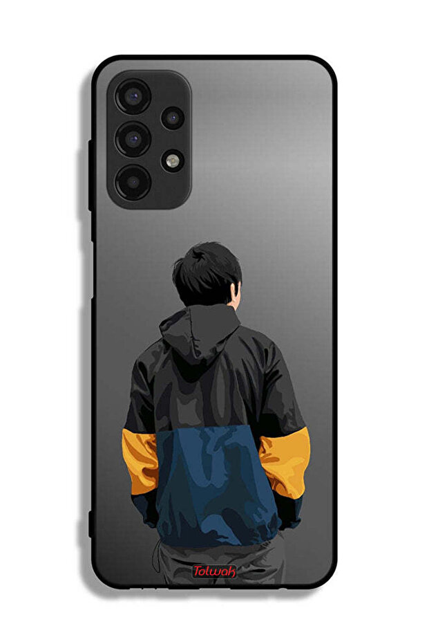 Samsung Galaxy A13 4G Protective Case Cover Boy Portrait Art