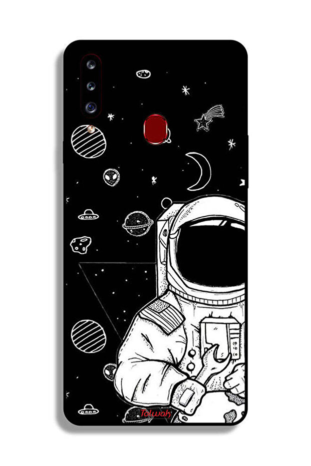 Samsung Galaxy A20s Protective Case Cover Astronaut Art