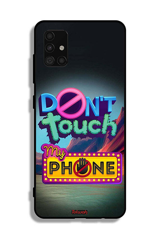 Samsung Galaxy A51 4G Protective Case Cover Do Not Touch My Phone