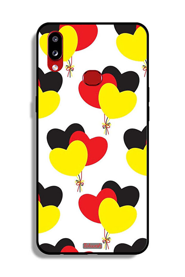غطاء حماية لهاتف Samsung Galaxy A10s بتصميم مجموعة Three Hearts