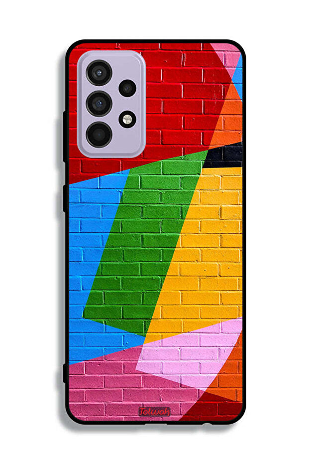 Samsung Galaxy A52s 5G Protective Case Cover Colorful Wall Painting