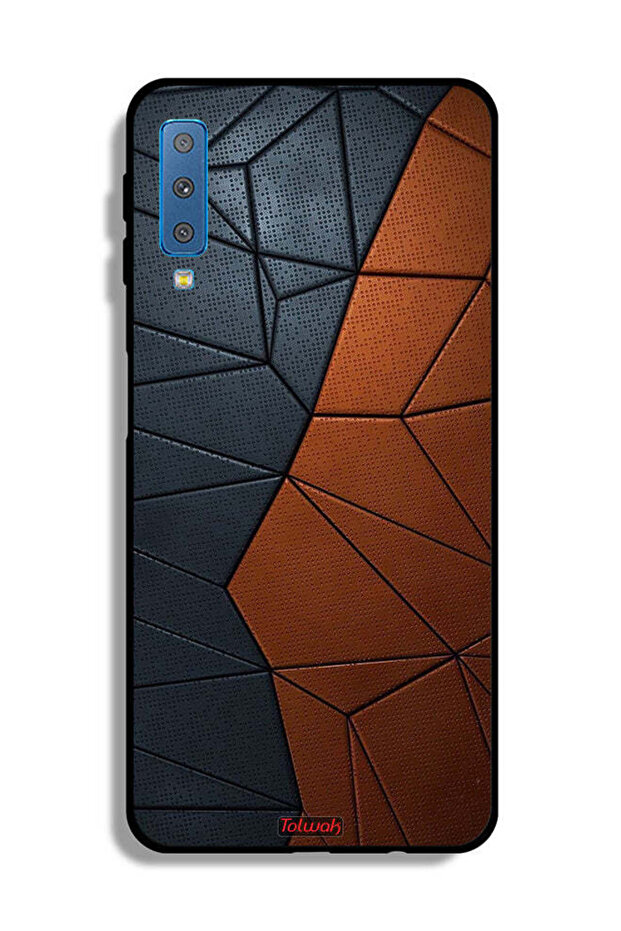 غطاء حماية بنمط لهاتف Samsung Galaxy A7 (2018)