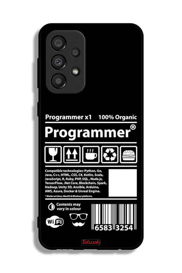 Samsung Galaxy A33 5G Protective Case Cover Programmer Sticker