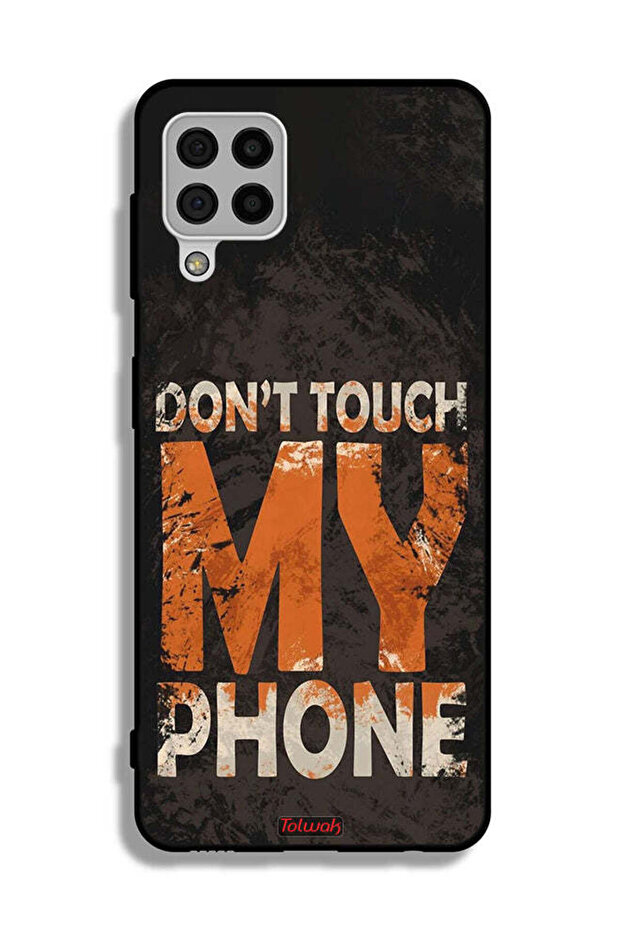 Samsung Galaxy A22 4G Protective Case Cover Do Not Touch My Phone