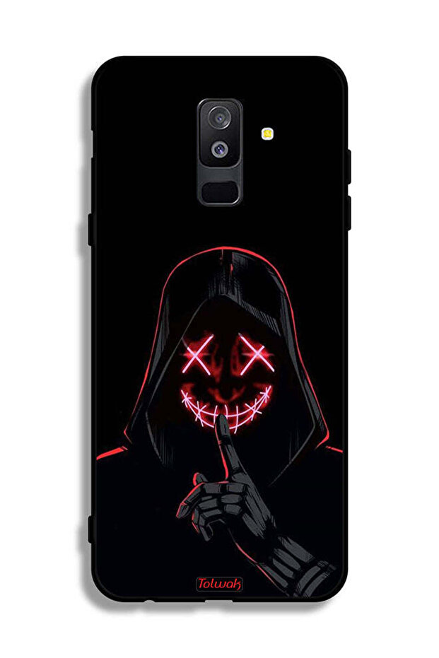 غطاء حماية لهاتف Samsung Galaxy A6 Plus (2018) بلون مارشميلو