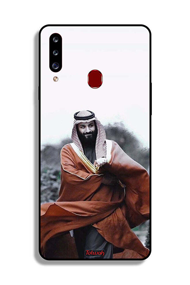 غطاء حماية لهاتف سامسونج جالكسي A20s محمد بن سلمان بن عبد العزيز