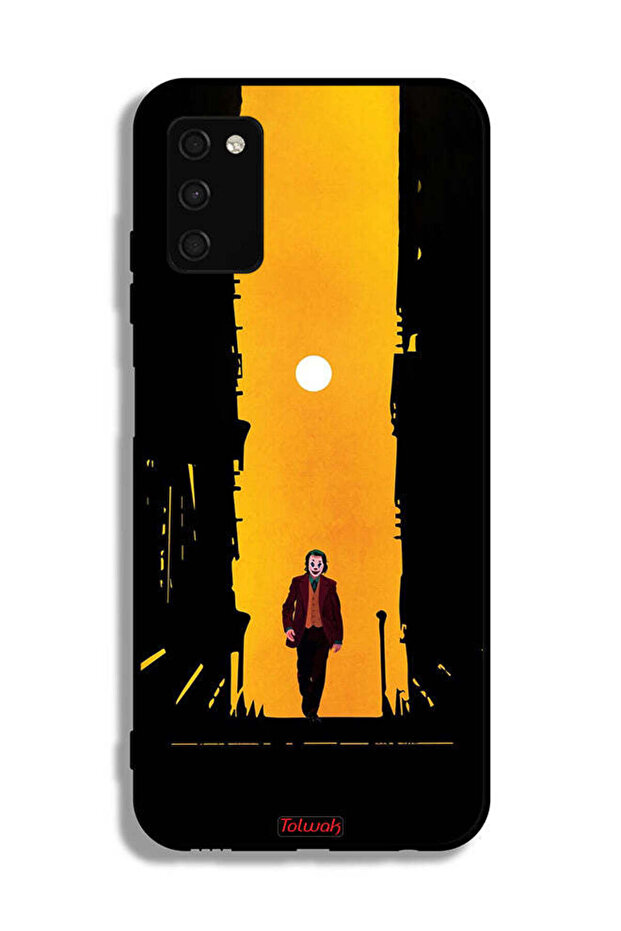 غطاء حماية لهاتف Samsung Galaxy A02s بتصميم جوكر، عمل فني رقمي تجريدي