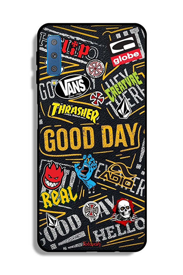غطاء حماية لهاتف Samsung Galaxy A7 (2018) Good Day