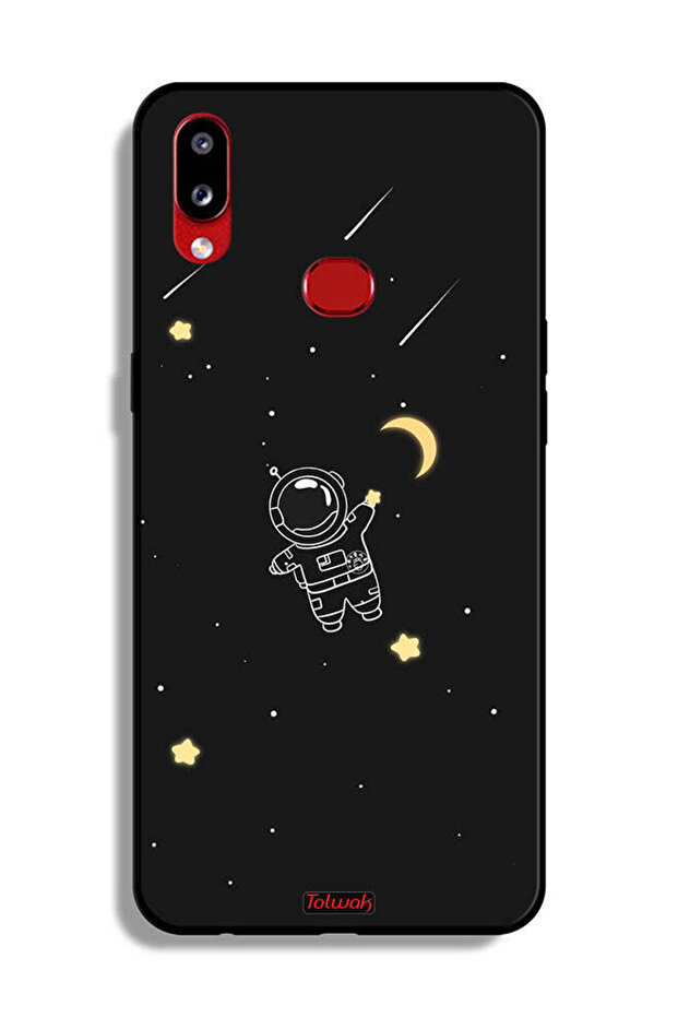 غطاء حماية لهاتف Samsung Galaxy A10s بتصميم رائد فضاء