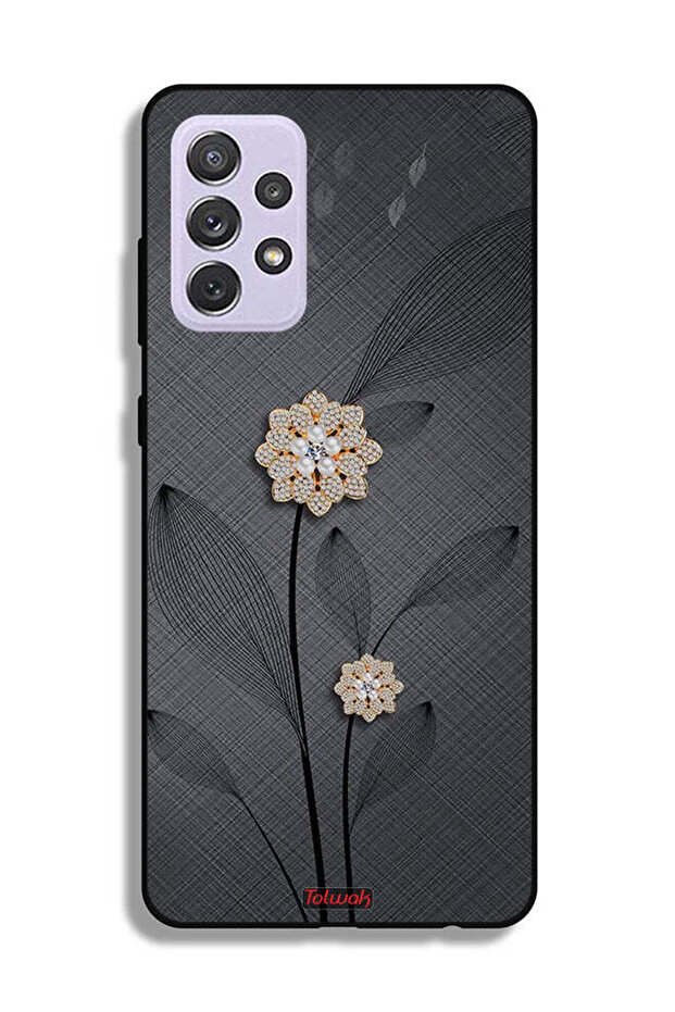 Samsung Galaxy A72 5G Protective Case Cover Diamond Flowers Art