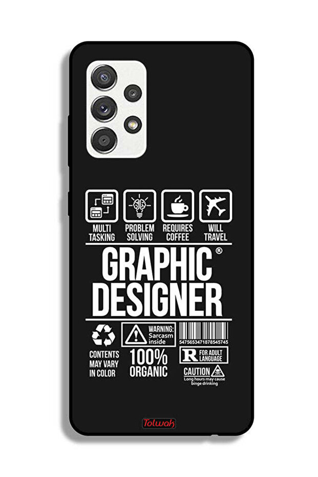Samsung Galaxy M32 5G Protective Case Cover Graphic Designer Sticker