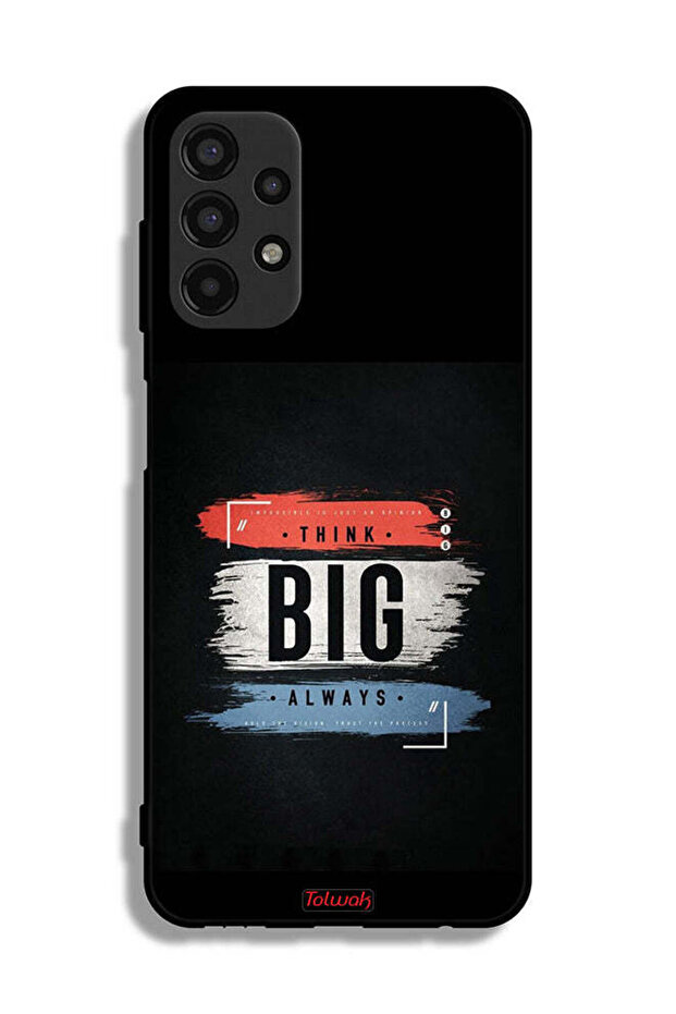 غطاء حماية لهاتف Samsung Galaxy A13 4G - فكر دائمًا بشكل كبير