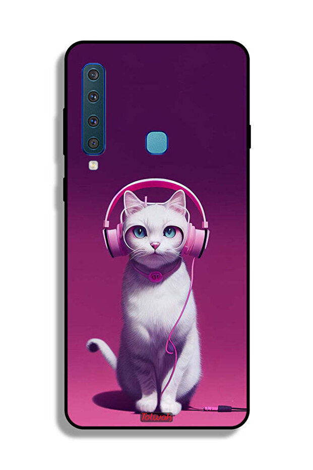 غطاء حماية لهاتف Samsung Galaxy A9 (2018) - قطة لطيفة