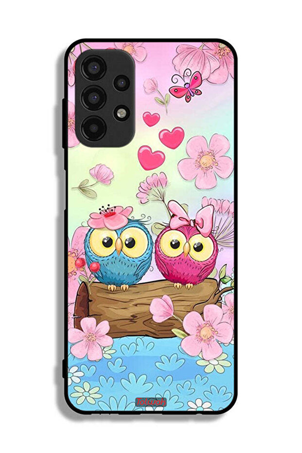 Samsung Galaxy A13 4G Protective Case Cover Cute Owls Art