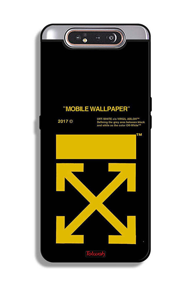 غطاء حماية لهاتف Samsung Galaxy A80 - خلفية شاشة الهاتف