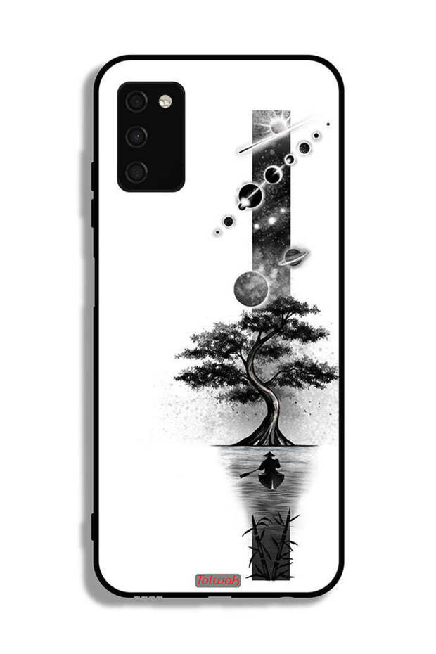 Samsung Galaxy A03s Protective Case Cover Earth Space Art