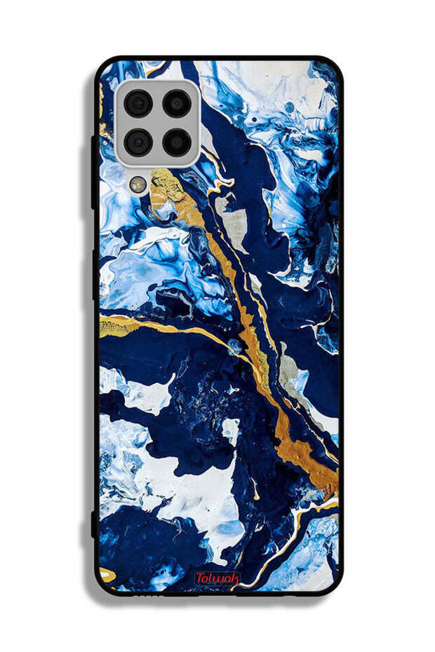 Samsung Galaxy A22 4G Protective Case Cover Glitch Texture Art