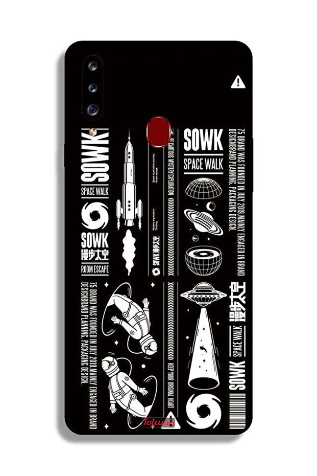 Samsung Galaxy A20s Protective Case Cover Sowk Space Walk Sticker