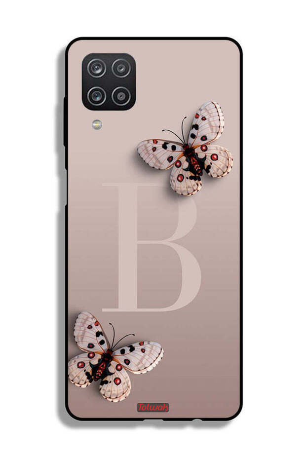 Samsung Galaxy A12 Protective Case Cover B Butterflies