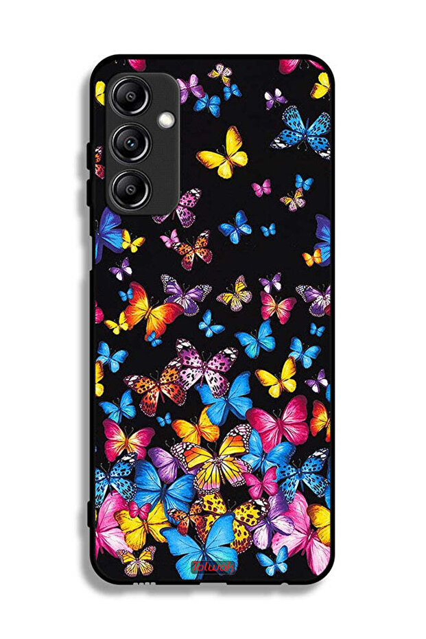 Samsung Galaxy A14 5G Protective Case Cover Colorful Butterflies