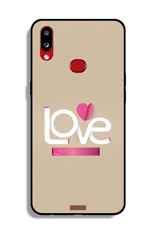 غطاء حماية لهاتف Samsung Galaxy A10s بتصميم Love Art