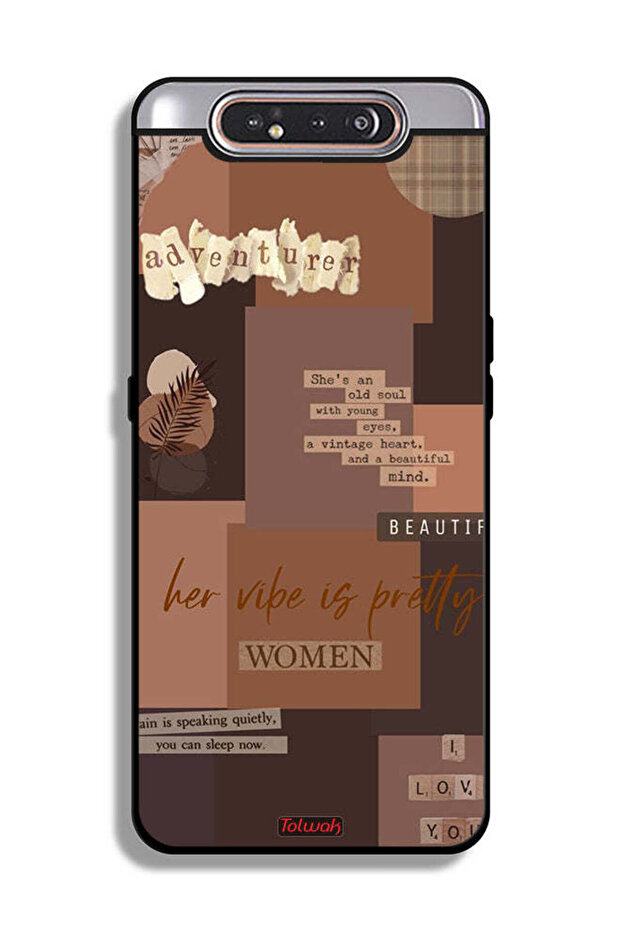 Samsung Galaxy A80 Protective Case Cover Adventurer Women