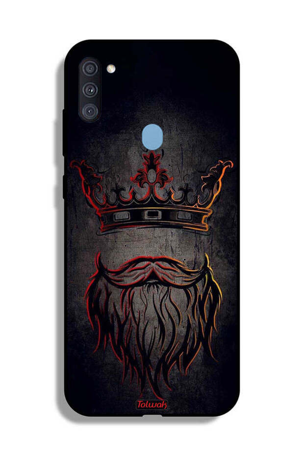 Samsung Galaxy A11 Protective Case Cover King Artwork