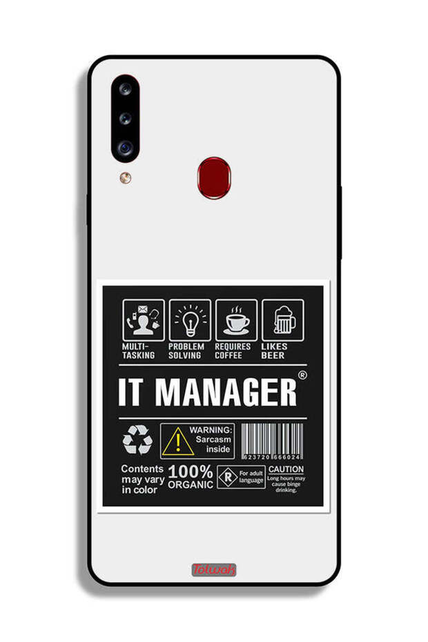 Samsung Galaxy A20s Protective Case Cover It Manager Sticker