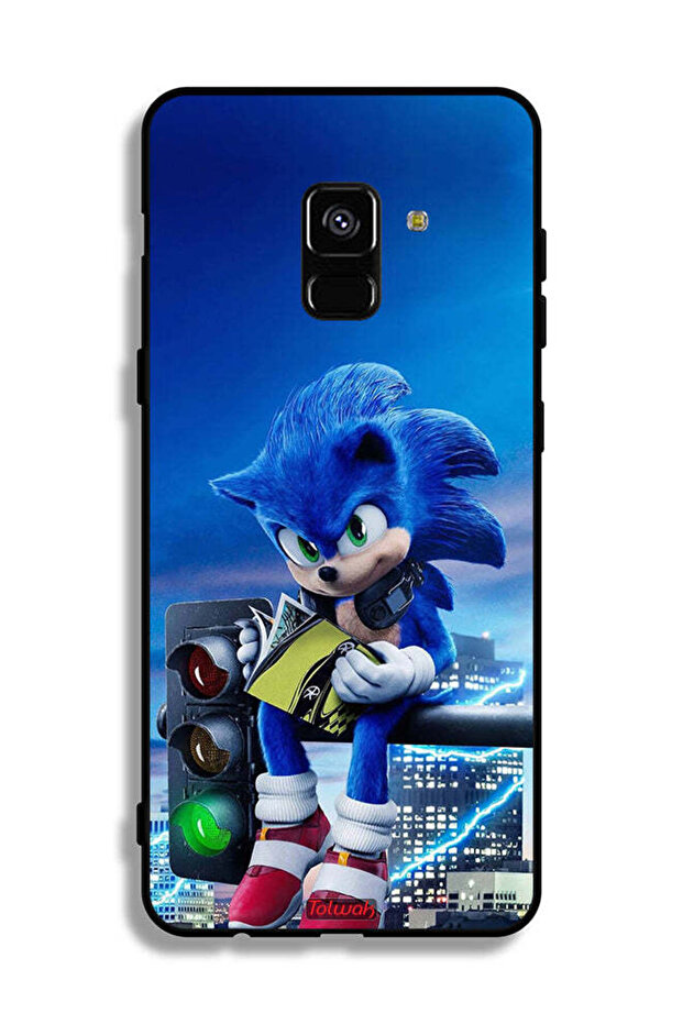 غطاء حماية لهاتف Samsung Galaxy A8 Plus (2018) Sonic Reading