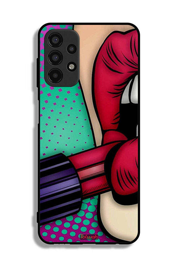 Samsung Galaxy A13 4G Protective Case Cover Lipstick