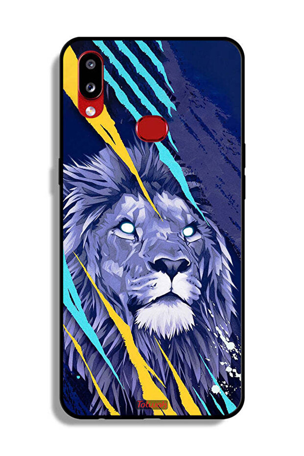 غطاء حماية لهاتف Samsung Galaxy A10s بتصميم الأسد الملك