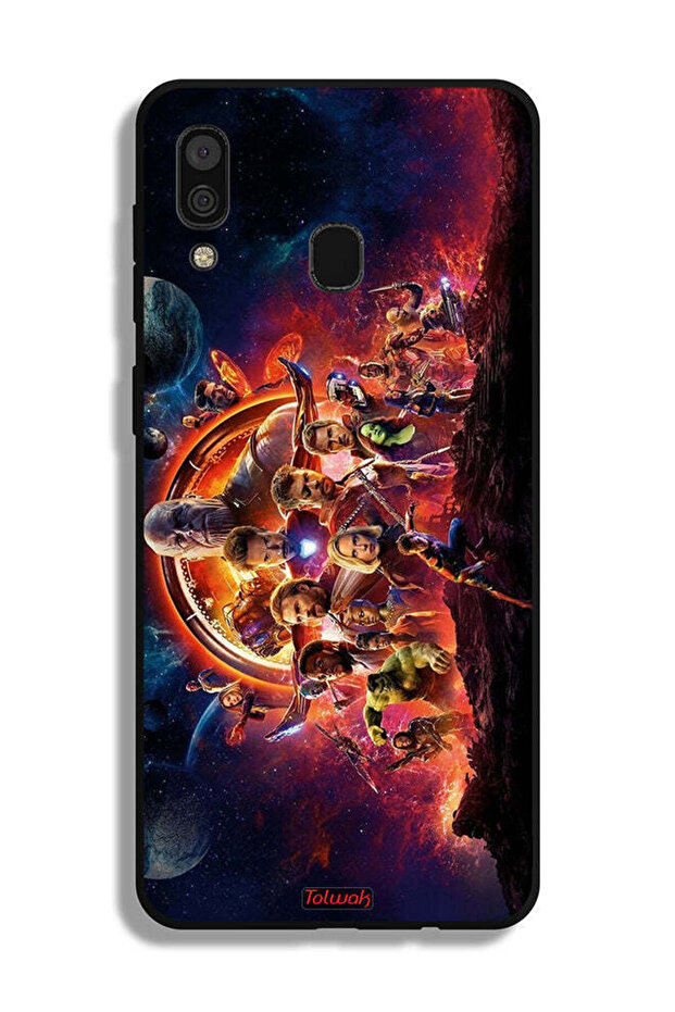 غطاء حماية لهاتف Samsung Galaxy A20 من Avengers