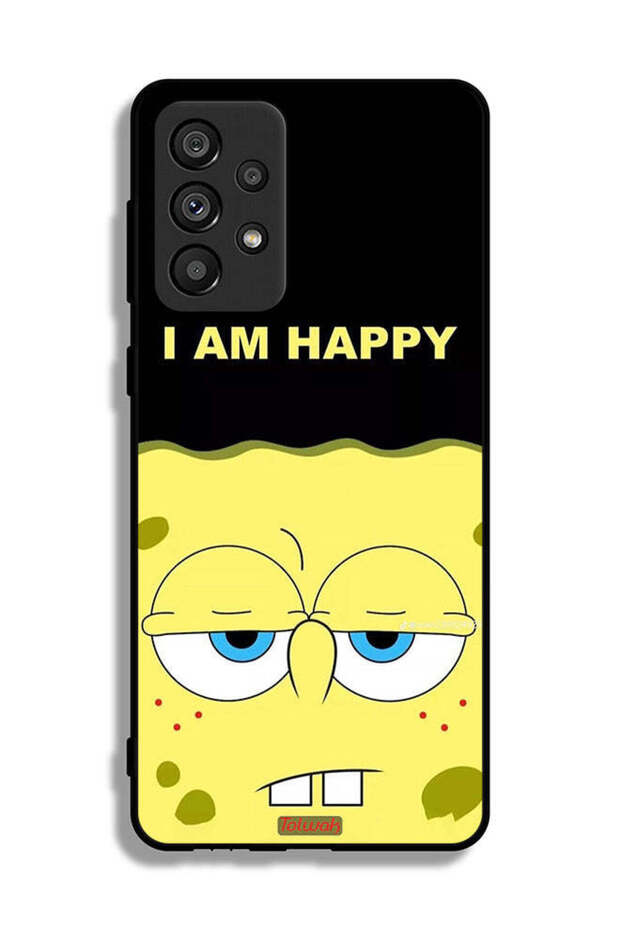 Samsung Galaxy A73 5G Protective Case Cover I Am Happy