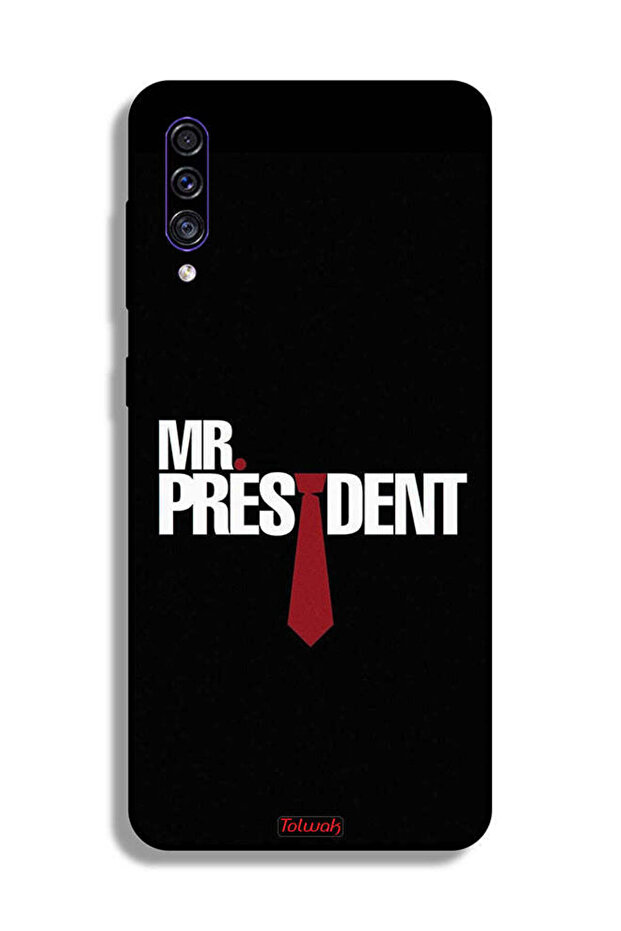 غطاء حماية لهاتف Samsung Galaxy A50 Mr President