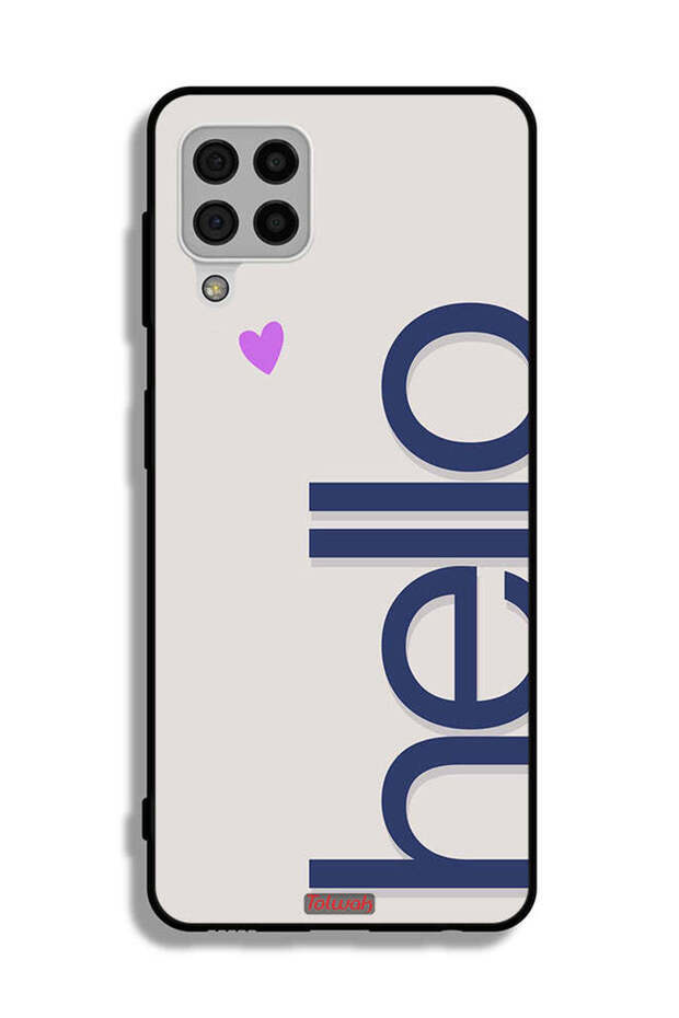 Samsung Galaxy A22 4G Protective Case Cover Hello