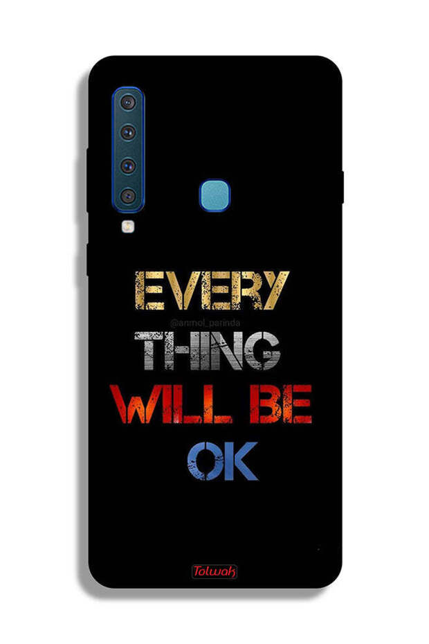 غطاء حماية لهاتف Samsung Galaxy A9 (2018) كل شيء سيكون على ما يرام