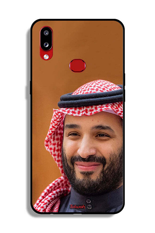 غطاء حماية لهاتف سامسونج جالكسي A10s محمد بن سلمان